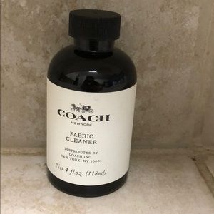 Coach fabric cleaner